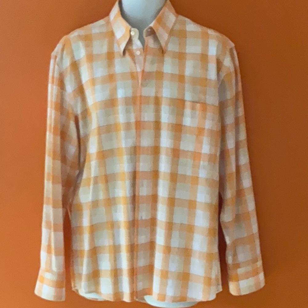 LIPSON COTTON LONG SLEEVE SHIRT L